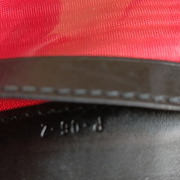 Rare Celine Card Holder/Wallet with Red Interior - Picture 14 of 15